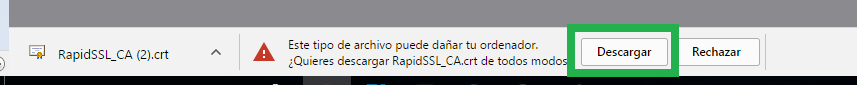 DescargaNoSegura